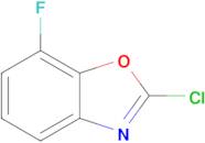 2-Chloro-7-fluorobenzo[d]oxazole