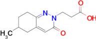 3-(6-Methyl-3-oxo-5,6,7,8-tetrahydrocinnolin-2(3H)-yl)propanoic acid