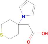 2-(4-(1H-pyrrol-1-yl)tetrahydro-2H-thiopyran-4-yl)acetic acid