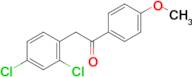 2-(2,4-Dichlorophenyl)-1-(4-methoxyphenyl)ethan-1-one