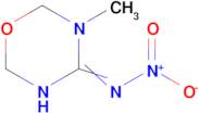 3-methyl-N-nitro-1,3,5-oxadiazinan-4-imine