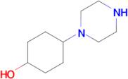 4-(Piperazin-1-yl)cyclohexan-1-ol