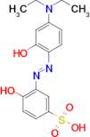 (E)-3-((4-(diethylamino)-2-hydroxyphenyl)diazenyl)-4-hydroxybenzenesulfonic acid