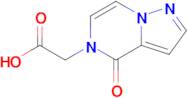 2-(4-Oxopyrazolo[1,5-a]pyrazin-5(4H)-yl)acetic acid