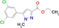 Ethyl 5-(3,5-dichlorophenyl)-1-methyl-1H-pyrazole-3-carboxylate