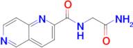 N-(2-amino-2-oxoethyl)-1,6-naphthyridine-2-carboxamide