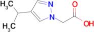 2-(4-Isopropyl-1H-pyrazol-1-yl)acetic acid