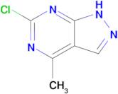 6-Chloro-4-methyl-1H-pyrazolo[3,4-d]pyrimidine