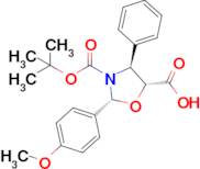 (2R,4S,5R)-3-(tert-butoxycarbonyl)-2-(4-methoxyphenyl)-4-phenyloxazolidine-5-carboxylic acid