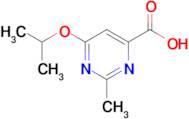 6-Isopropoxy-2-methylpyrimidine-4-carboxylic acid