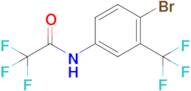 N-(4-bromo-3-(trifluoromethyl)phenyl)-2,2,2-trifluoroacetamide
