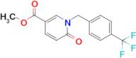 Methyl 6-oxo-1-(4-(trifluoromethyl)benzyl)-1,6-dihydropyridine-3-carboxylate