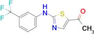 1-(2-((3-(Trifluoromethyl)phenyl)amino)thiazol-5-yl)ethan-1-one