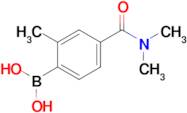 (4-(Dimethylcarbamoyl)-2-methylphenyl)boronic acid