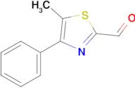 5-Methyl-4-phenylthiazole-2-carbaldehyde