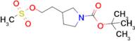 Tert-butyl 3-(2-((methylsulfonyl)oxy)ethyl)pyrrolidine-1-carboxylate