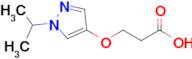 3-((1-Isopropyl-1H-pyrazol-4-yl)oxy)propanoic acid