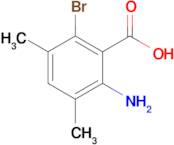 2-Amino-6-bromo-3,5-dimethylbenzoic acid