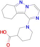 1-(7,8,9,10-Tetrahydropyrazino[1,2-b]indazol-1-yl)piperidine-3-carboxylic acid