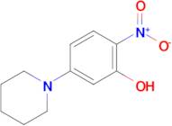 2-Nitro-5-(piperidin-1-yl)phenol