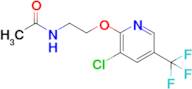 N-(2-((3-chloro-5-(trifluoromethyl)pyridin-2-yl)oxy)ethyl)acetamide