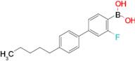 (3-Fluoro-4'-pentyl-[1,1'-biphenyl]-4-yl)boronic acid