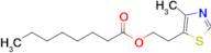 2-(4-Methylthiazol-5-yl)ethyl octanoate