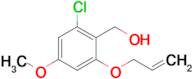 (2-(Allyloxy)-6-chloro-4-methoxyphenyl)methanol