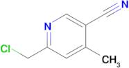 6-(Chloromethyl)-4-methylnicotinonitrile