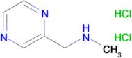 N-methyl-1-(pyrazin-2-yl)methanamine dihydrochloride