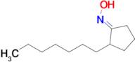 (E)-2-heptylcyclopentan-1-one oxime