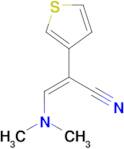 (Z)-3-(dimethylamino)-2-(thiophen-3-yl)acrylonitrile