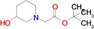 Tert-butyl 2-(3-hydroxypiperidin-1-yl)acetate