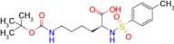 N6-(tert-butoxycarbonyl)-N2-tosyl-L-lysine