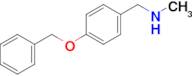 1-(4-(Benzyloxy)phenyl)-N-methylmethanamine