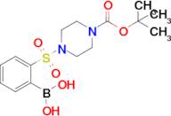 (2-((4-(Tert-butoxycarbonyl)piperazin-1-yl)sulfonyl)phenyl)boronic acid
