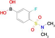 (4-(N,N-dimethylsulfamoyl)-3-fluorophenyl)boronic acid