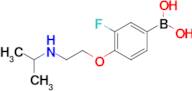 (3-Fluoro-4-(2-(isopropylamino)ethoxy)phenyl)boronic acid