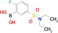 (5-(N,N-diethylsulfamoyl)-2-fluorophenyl)boronic acid