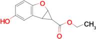 Ethyl 5-hydroxy-1a,6b-dihydro-1H-cyclopropa[b]benzofuran-1-carboxylate