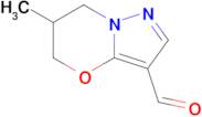 6-Methyl-6,7-dihydro-5H-pyrazolo[5,1-b][1,3]oxazine-3-carbaldehyde