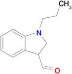 1-Propylindoline-3-carbaldehyde