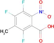 2,4,5-Trifluoro-3-methyl-6-nitrobenzoic acid