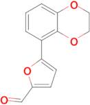 5-(2,3-Dihydrobenzo[b][1,4]dioxin-5-yl)furan-2-carbaldehyde