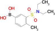 (3-(N,N-diethylsulfamoyl)-4-methylphenyl)boronic acid