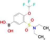 (3-(N,N-diethylsulfamoyl)-4-(trifluoromethoxy)phenyl)boronic acid