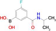 (3-Fluoro-5-(isopropylcarbamoyl)phenyl)boronic acid