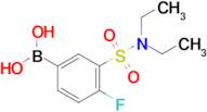 (3-(N,N-diethylsulfamoyl)-4-fluorophenyl)boronic acid