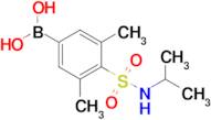 (4-(N-isopropylsulfamoyl)-3,5-dimethylphenyl)boronic acid