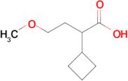 2-Cyclobutyl-4-methoxybutanoic acid